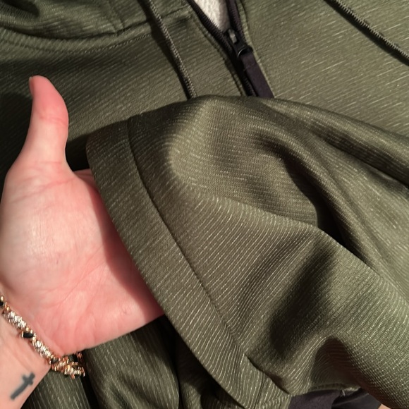 🦾Under Armour Cold Gear Men’s Pullover Sweatshirt Hoodie XL Dark Green - Picture 14 of 16